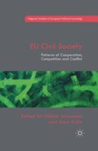 cover of the book EU Civil Society: Patterns of Cooperation, Competition and Conflict