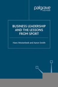 cover of the book Business Leadership and the Lessons from Sport