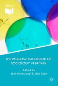 cover of the book The Palgrave Handbook of Sociology in Britain