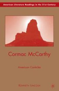 cover of the book Cormac McCarthy: American Canticles