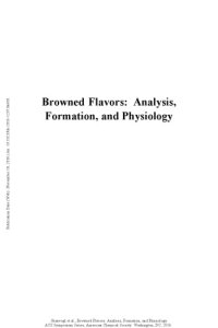 cover of the book Browned flavors : analysis, formation, and physiology