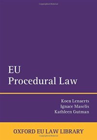 cover of the book Oxford European Union Law Library : EU Procedural Law