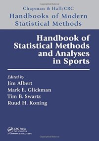 cover of the book Handbook of statistical methods and analyses in sports