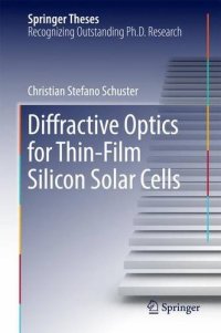 cover of the book Diffractive Optics for Thin-Film Silicon Solar Cells