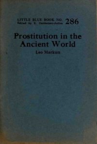 cover of the book Prostitution in the Ancient World