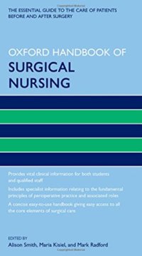 cover of the book Oxford handbook of surgical nursing