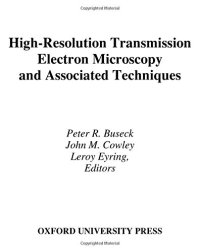 cover of the book High-resolution transmission electron microscopy and associated techniques