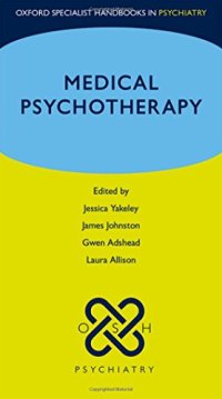 cover of the book Medical psychotherapy