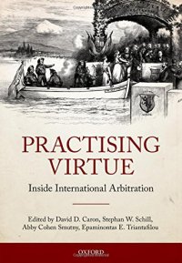 cover of the book Practising virtue : inside international arbitration