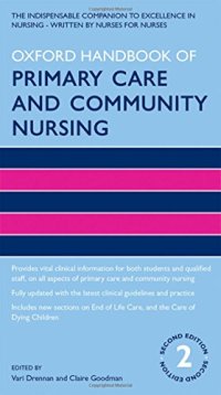 cover of the book Oxford handbook of primary care and community nursing