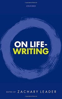 cover of the book On Life-Writing