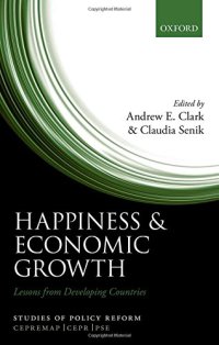 cover of the book Happiness and economic growth : lessons from developing countries