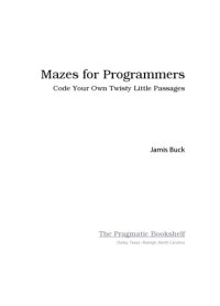 cover of the book Mazes for Programmers