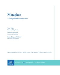 cover of the book Metaphor. A Computational Perspective