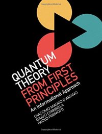 cover of the book Quantum Theory from First Principles: An Informational Approach