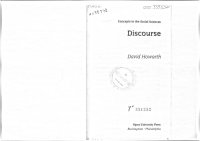 cover of the book Discourse