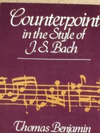 cover of the book Counterpoint in the Style of J.S. Bach