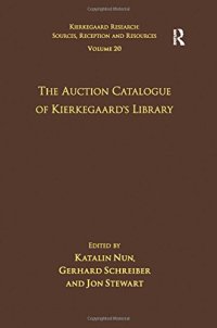 cover of the book The Auction Catalogue of Kierkegaard’s Library