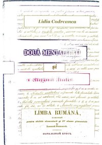 cover of the book Două mentalități și o singură limbă