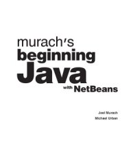 cover of the book Murach’s Beginning Java with NetBeans