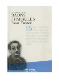 cover of the book Raons i paraules