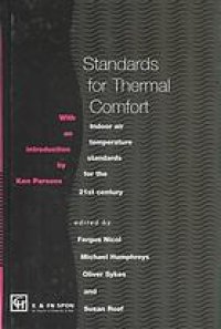 cover of the book Standards for thermal comfort : indoor air temperature standards for the 21st century