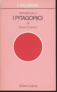 cover of the book Introduzione a i pitagorici