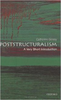 cover of the book Poststructuralism: A Very Short Introduction