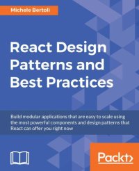 cover of the book React design patterns and best practices