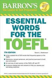 cover of the book Essential Words for the TOEFL