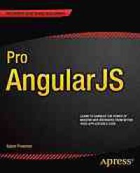 cover of the book Pro AngularJS