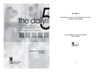 cover of the book The Daily 5 - Fostering Literacy in the Elementary Grades