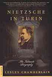 cover of the book Nietzsche in Turin : an intimate biography