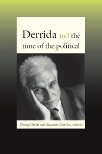 cover of the book Derrida and the time of the political