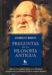 cover of the book Preguntas de la filosofía antigüa