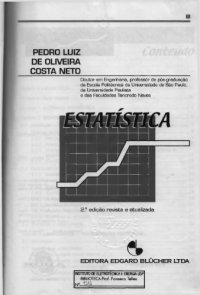 cover of the book Estatística