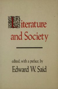 cover of the book Literature and society