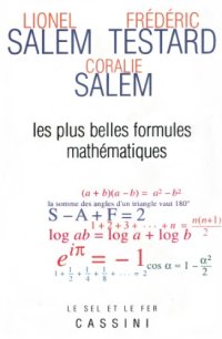 cover of the book Les plus belles formules mathématiques