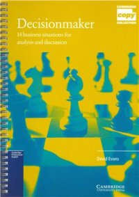 cover of the book Decisionmaker: 14 business situations for analysis and discussion