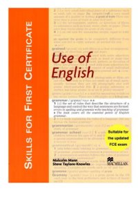 cover of the book Skills for First Certificate Use of English (Student's Book and Teacher's Book)