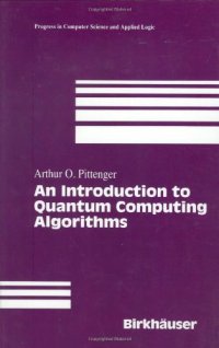 cover of the book An Introduction to Quantum Computing Algorithms