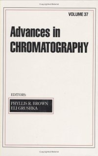 cover of the book Advances in chromatography, volume 37