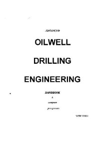 cover of the book Advanced Oil Well Drilling Engineering