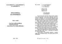 cover of the book English for Economists in Use