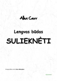 cover of the book Lengvas būdas sulieknėti