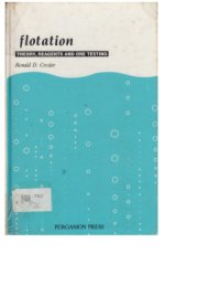cover of the book Flotation: theory, reagents and testing