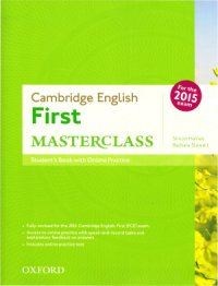 cover of the book Cambridge English: First Masterclass. Student's Book and Online Practice Pack