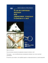 cover of the book Езда на кончиках пальцев или управление лошадью в контакте с ней