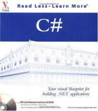 cover of the book C#: your visual blueprint for building NET applications