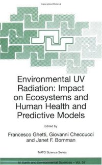 cover of the book Environmental UV radiation impact on ecosystems and human health and predictive models